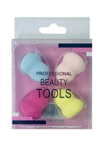 Набор спонжей для нанесения макияжа 4шт тыква EL231106035